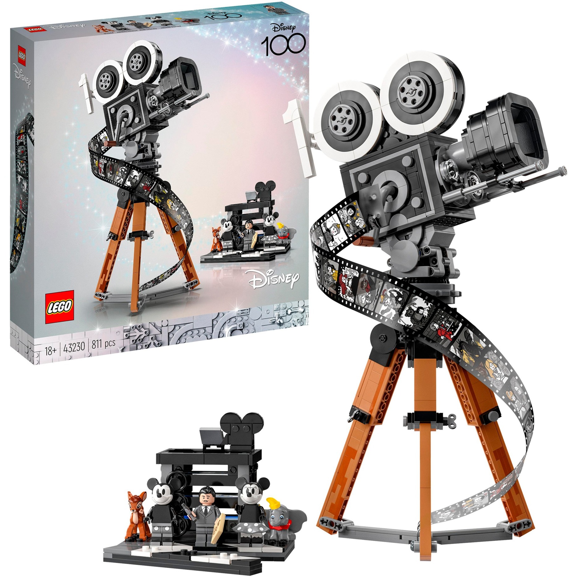 43230 Disney Classic Kamera - Hommage an Walt Disney, Konstruktionsspielzeug von Lego