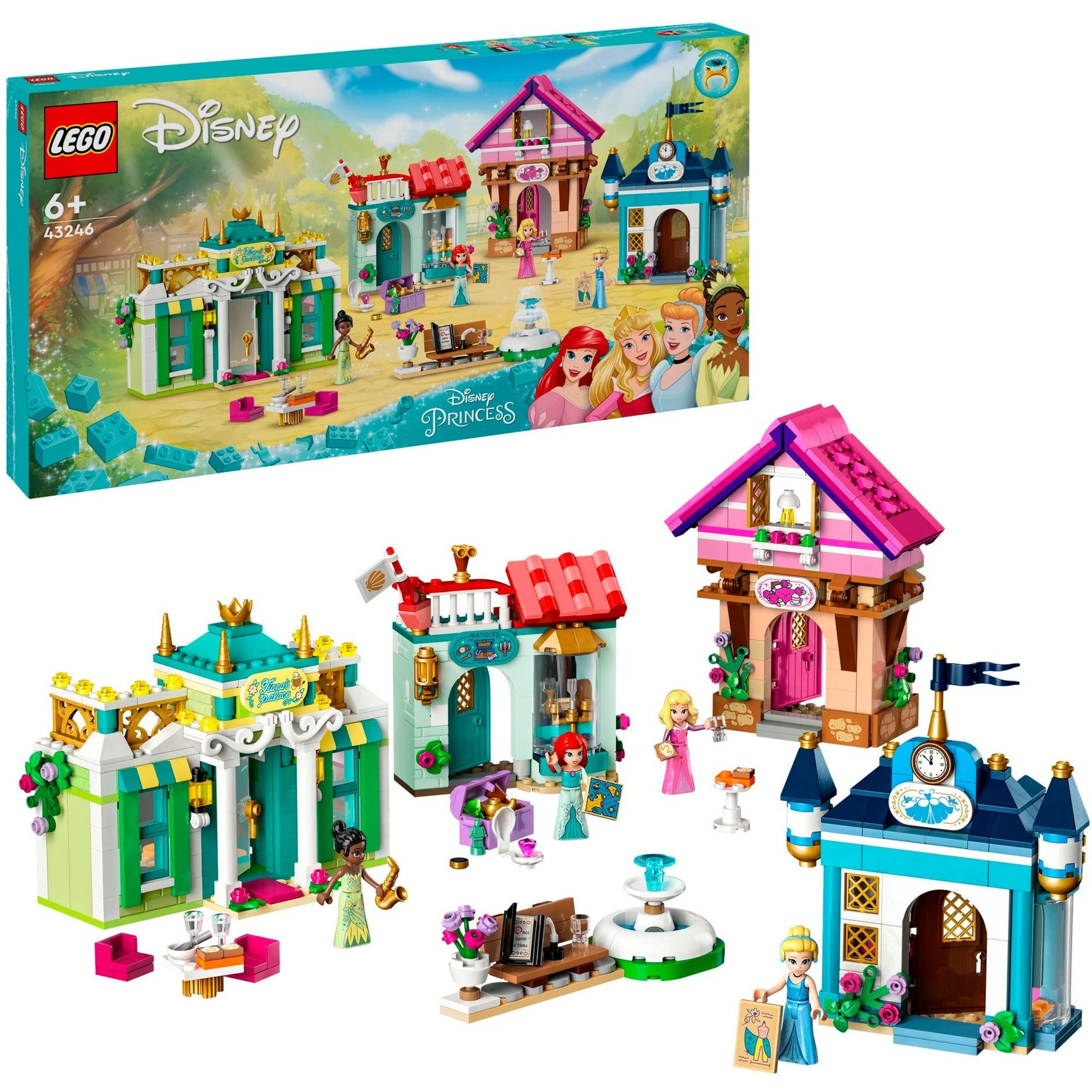 43246 Disney Princess Disney Prinzessinnen Abenteuermarkt, Konstruktionsspielzeug von Lego