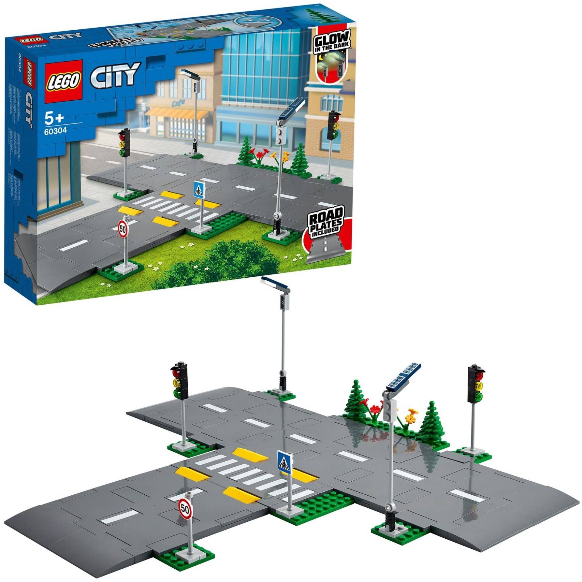 60304 City Straßenkreuzung mit Ampeln, Konstruktionsspielzeug von Lego