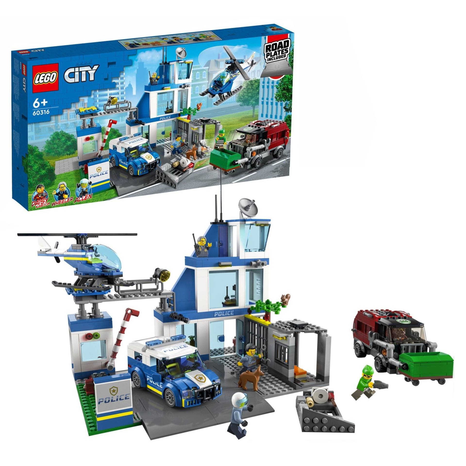 60316 City Polizeistation, Konstruktionsspielzeug von Lego