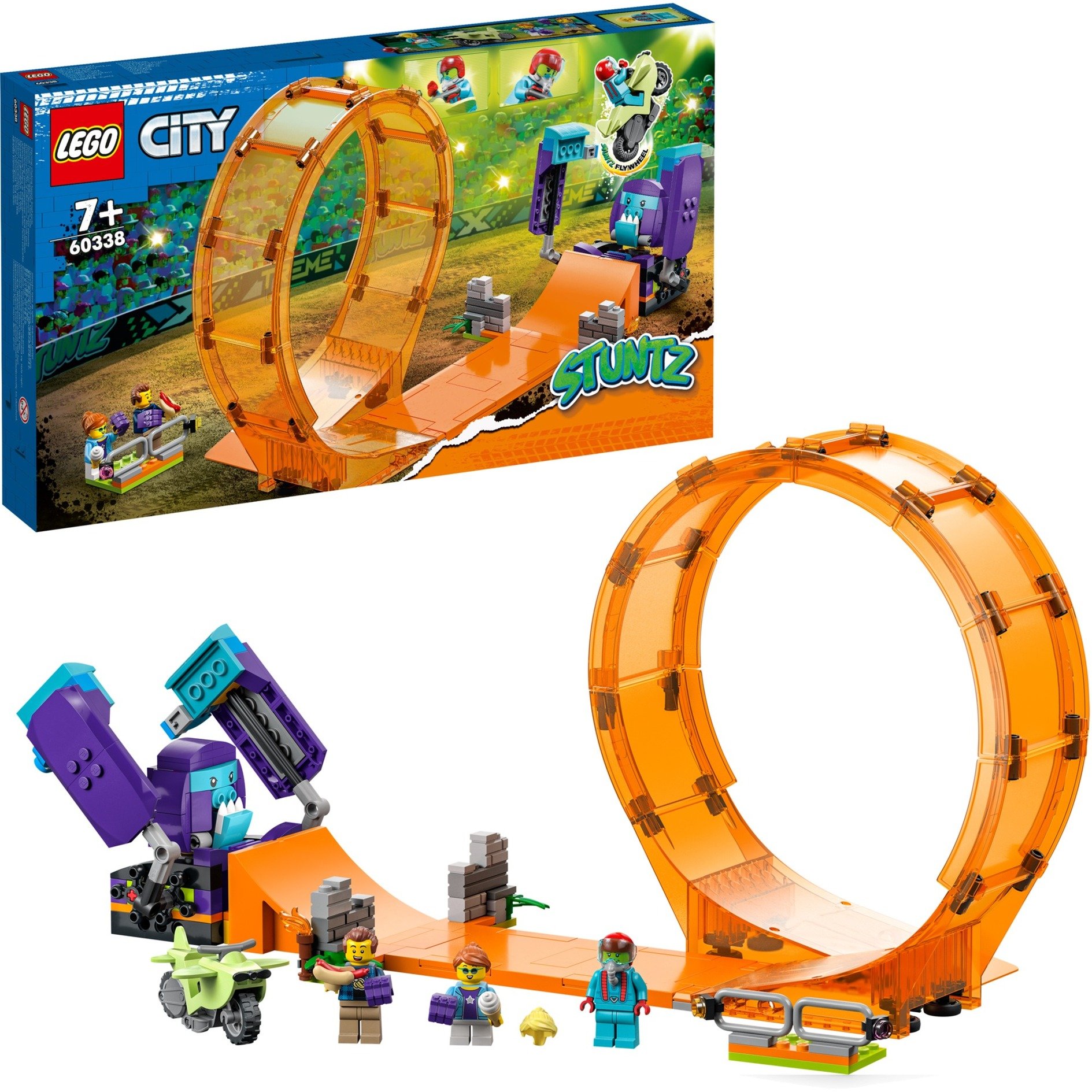 60338 City Stuntz Schimpansen-Stuntlooping, Konstruktionsspielzeug von Lego