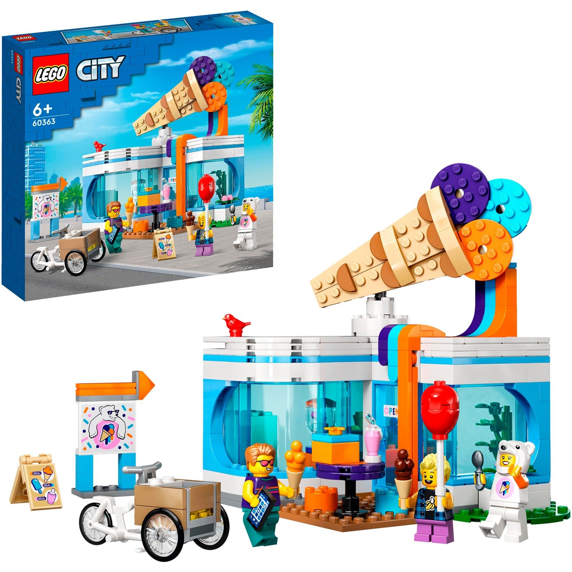 60363 City Eisdiele, Konstruktionsspielzeug von Lego