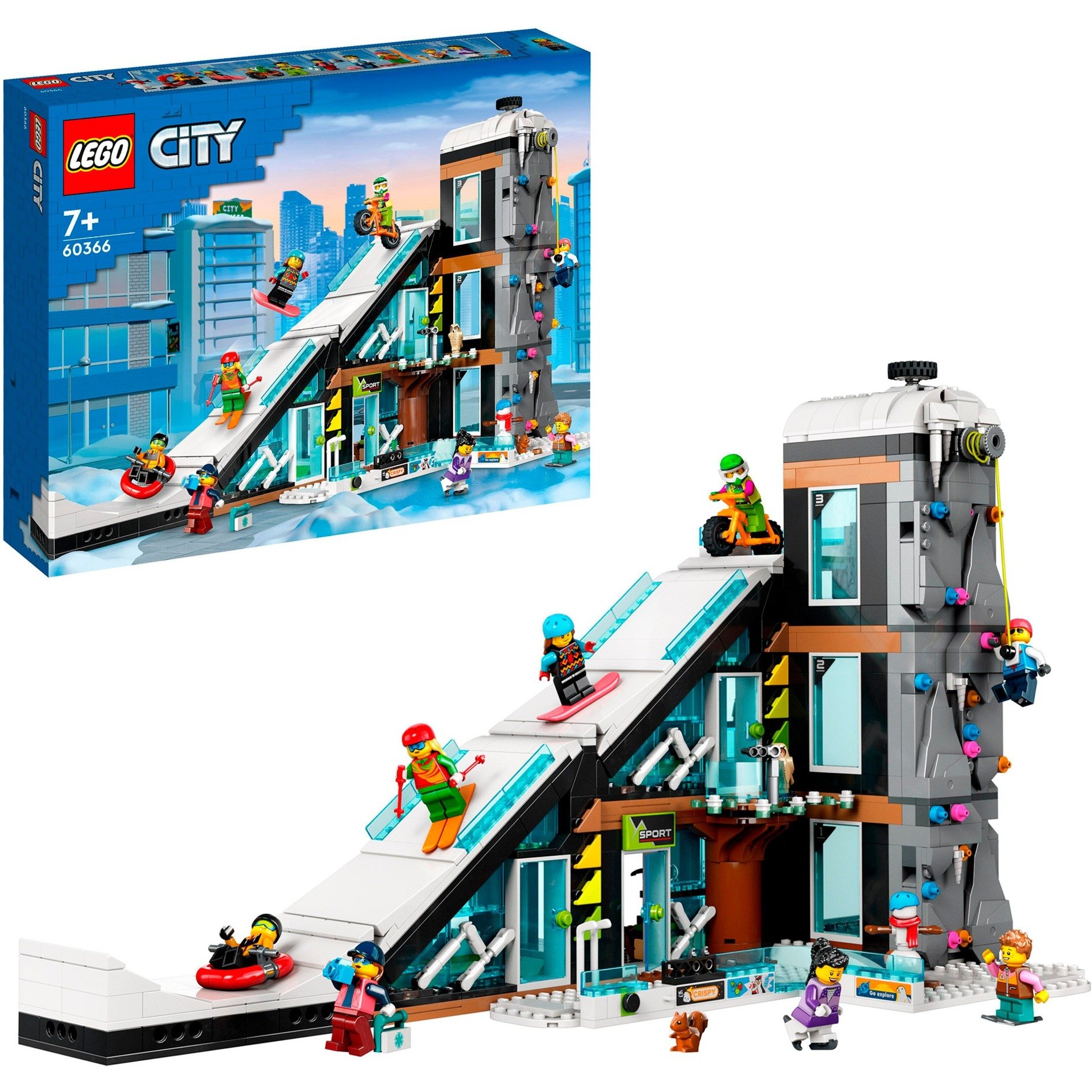 60366 City Wintersportpark, Konstruktionsspielzeug von Lego