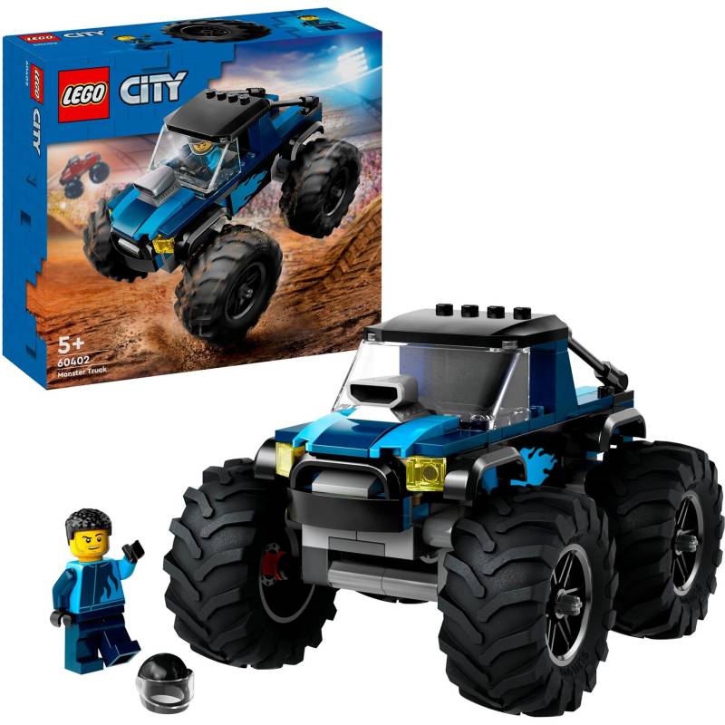 60402 City Blauer Monstertruck, Konstruktionsspielzeug von Lego