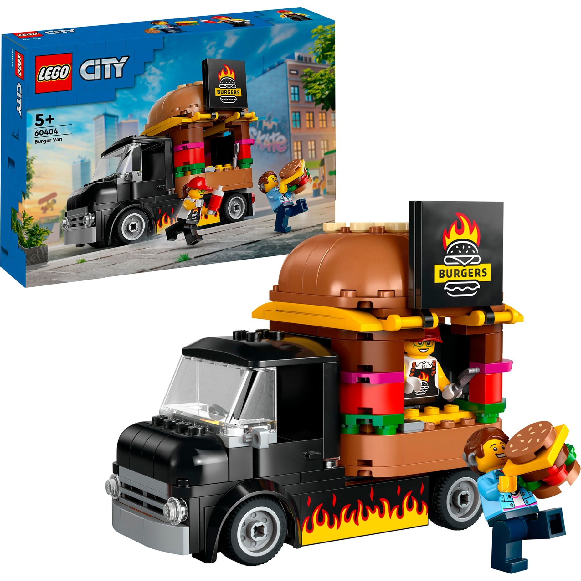 60404 City Burger-Truck, Konstruktionsspielzeug 60404 City Burger-Truck, Konstruktionsspielzeug von Lego