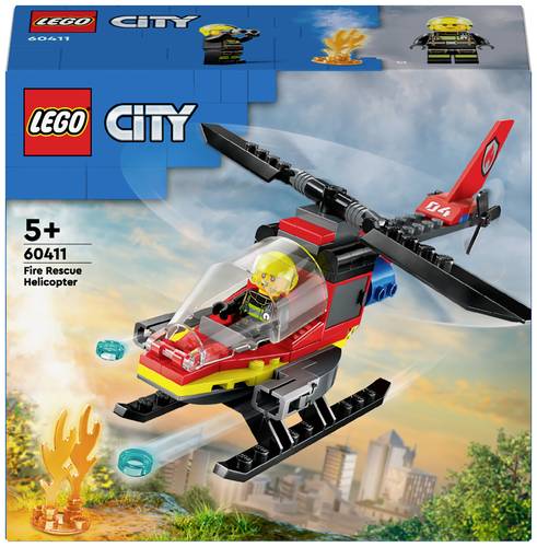 60411 LEGO® CITY Feuerwehrhubschrauber von Lego