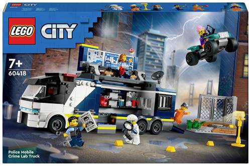 60418 LEGO® CITY Polizeitruck mit Labor von Lego