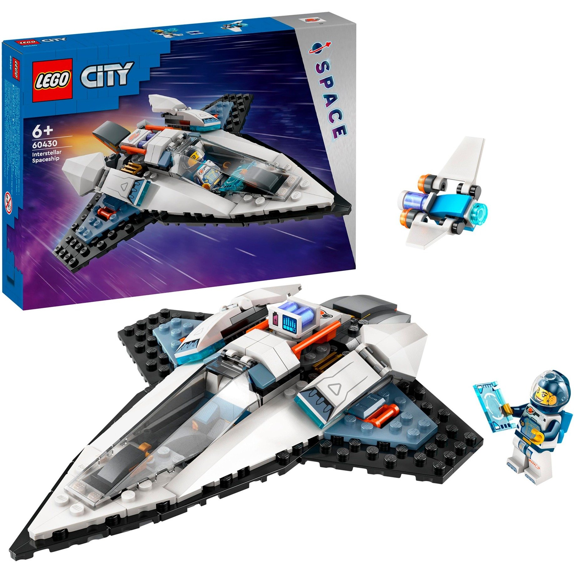 60430 City Raumschiff, Konstruktionsspielzeug 60430 City Raumschiff, Konstruktionsspielzeug von Lego