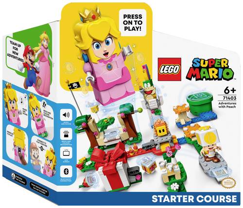 71403 LEGO® Super Mario™ Abenteuer mit Peach – Starterset von Lego
