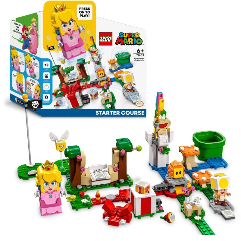 71403 Super Mario Abenteuer mit Peach – Starterset, Konstruktionsspielzeug 71403 Super Mario Abenteuer mit Peach – Starterset, Konstruktionsspielzeug von Lego