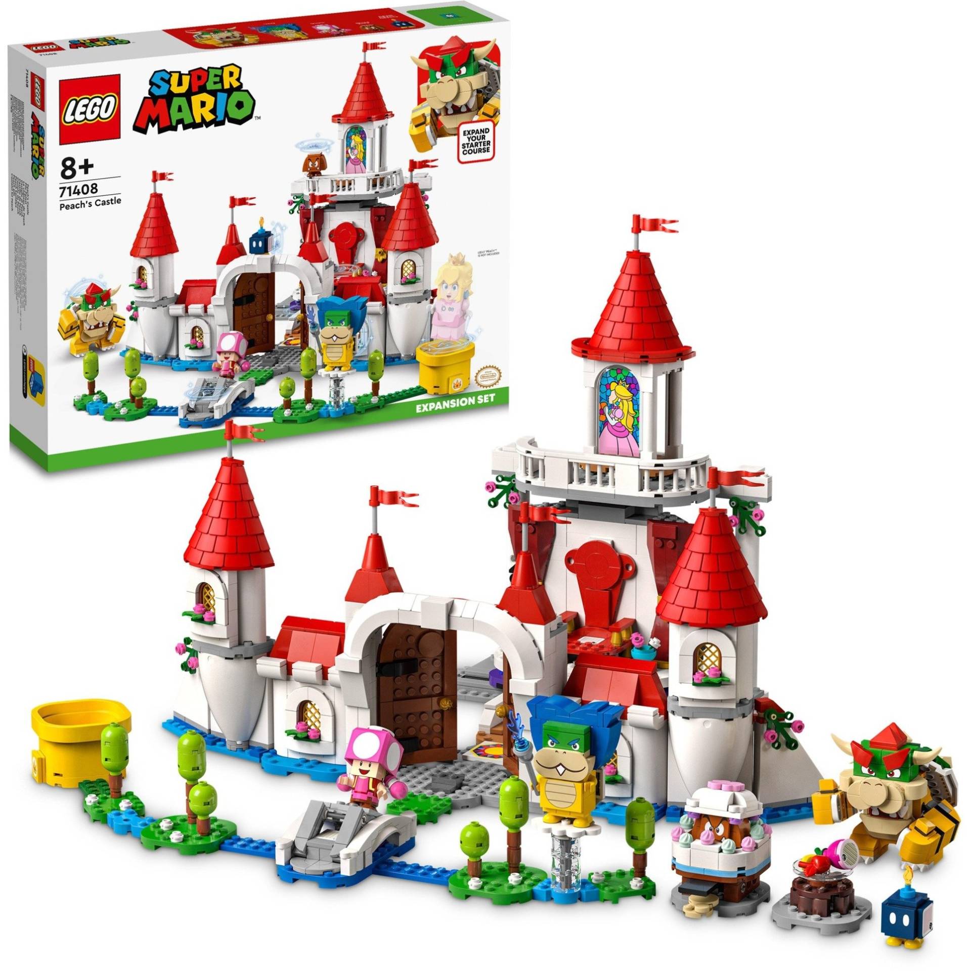 71408 Super Mario Princess Peach Palast – Erweiterungsset, Konstruktionsspielzeug von Lego