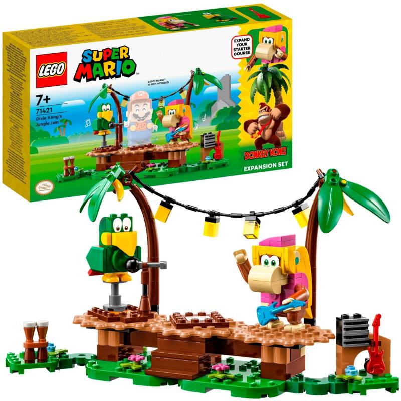 71421 Super Mario Dixie Kongs Dschungel-Jam - Erweiterungsset, Konstruktionsspielzeug von Lego