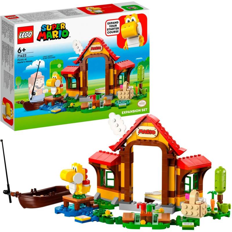 71422 Super Mario Picknick bei Mario - Erweiterungsset, Konstruktionsspielzeug von Lego