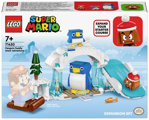 71430 LEGO® Super Mario™ Schneeabenteuer mit Familie Pinguin – Erweiterungsset von Lego