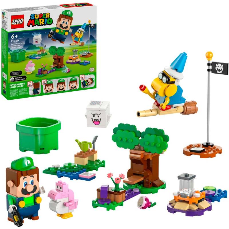 71440 Super Mario Abenteuer mit dem interaktiven LEGO Luigi, Konstruktionsspielzeug von Lego
