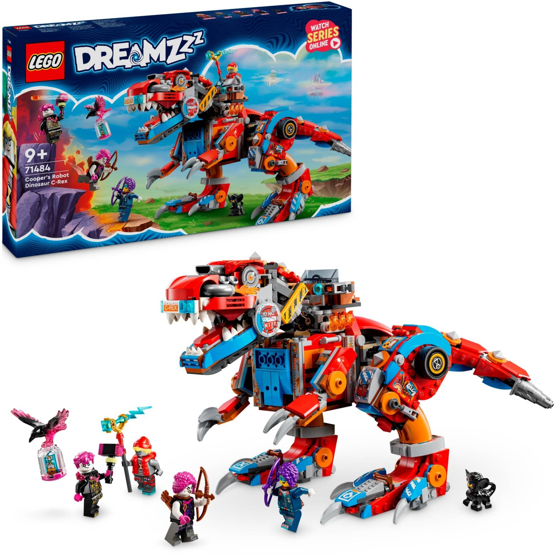 71484 DREAMZzz Coopers Dino-Mech C-Rex, Konstruktionsspielzeug von Lego