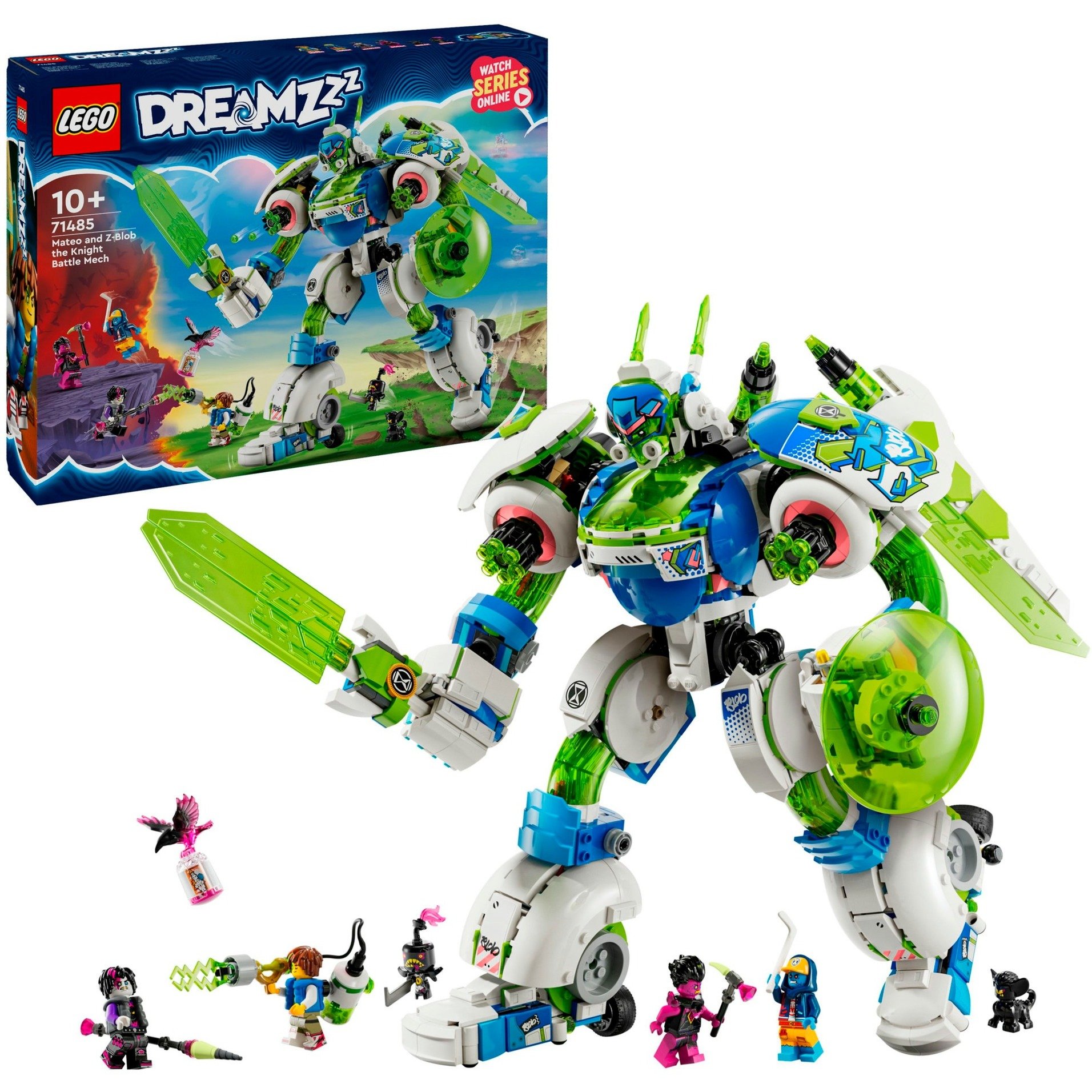 71485 DREAMZzz Mateo und Z-Blob der Ritter-Mech, Konstruktionsspielzeug von Lego