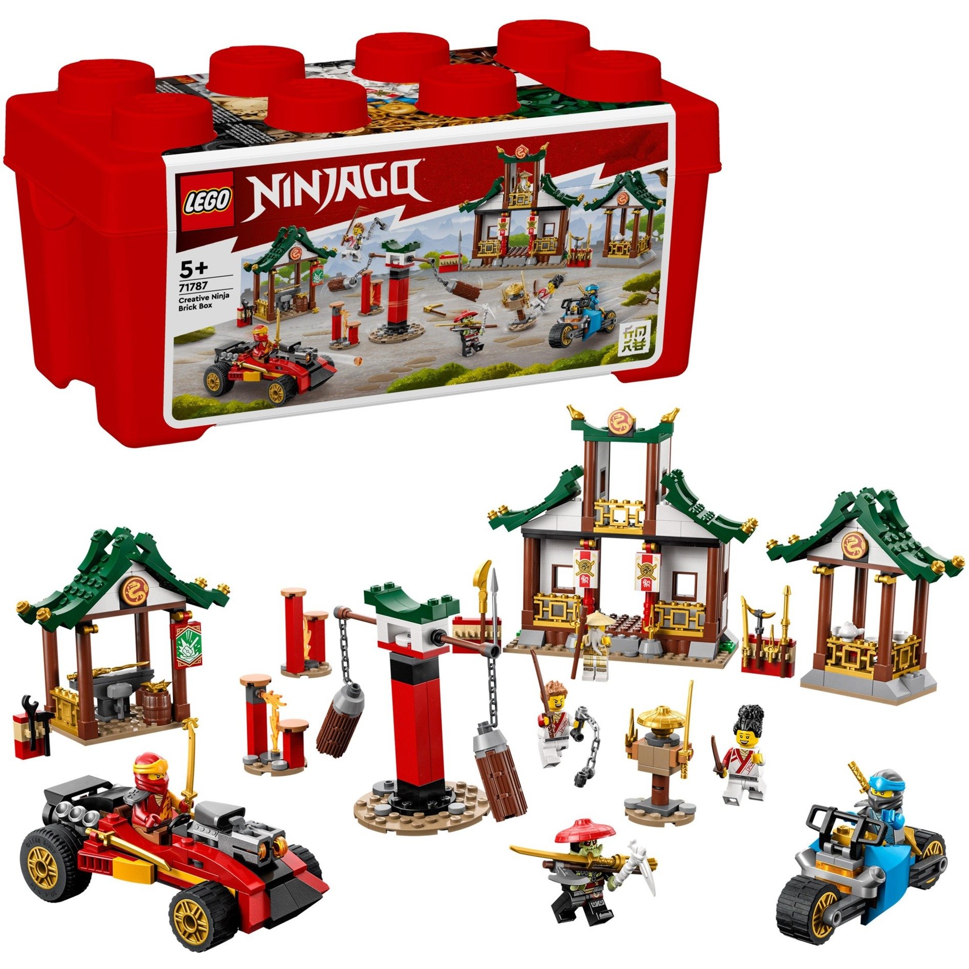 71787 Ninjago Kreative Ninja Steinebox, Konstruktionsspielzeug von Lego