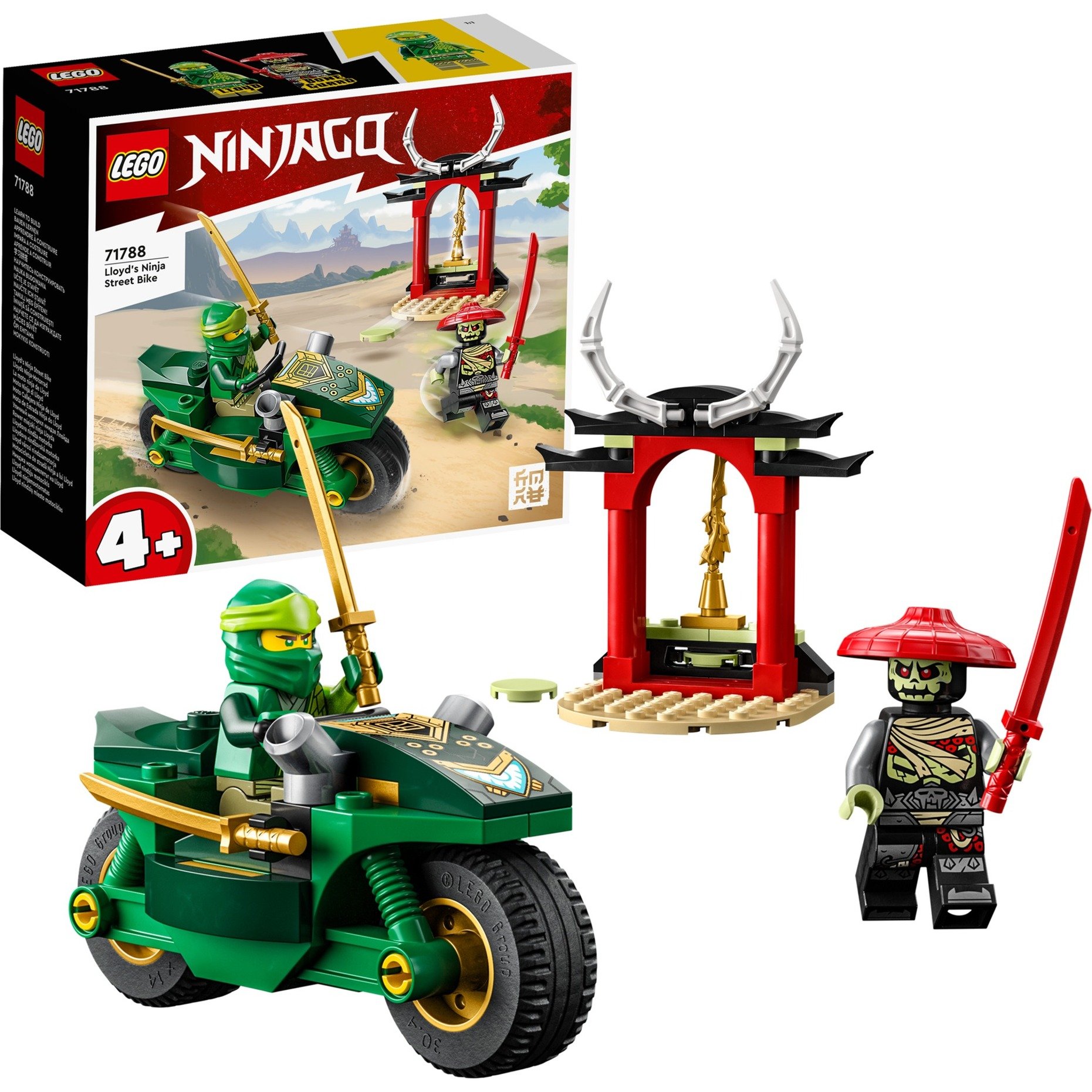 71788 Ninjago Lloyds Ninja-Motorrad, Konstruktionsspielzeug von Lego