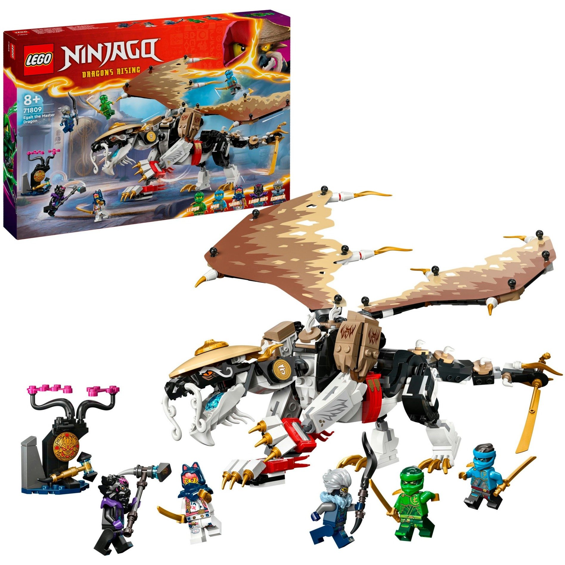 71809 Ninjago Egalt der Meisterdrache, Konstruktionsspielzeug von Lego
