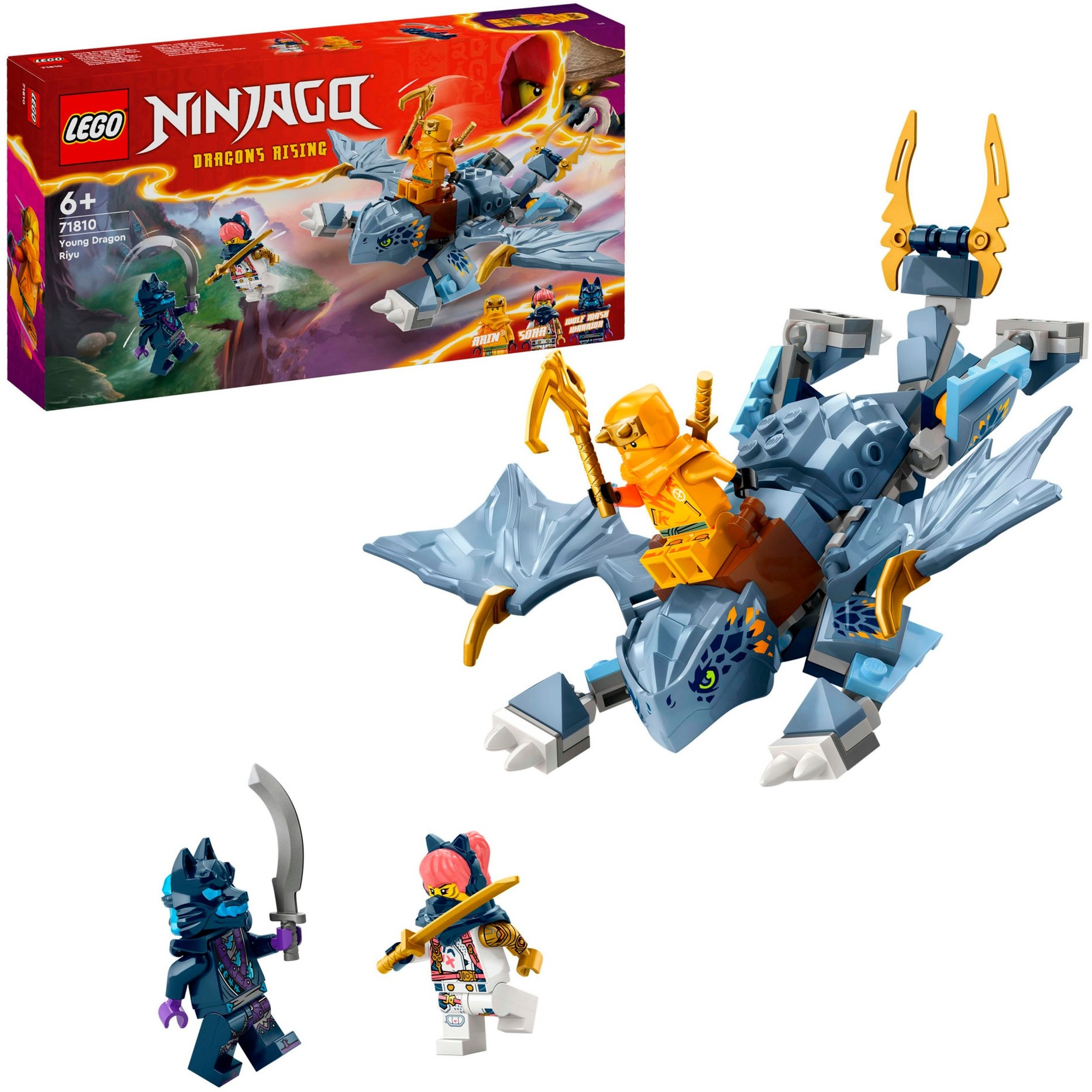 71810 Ninjago Riyu der Babydrache, Konstruktionsspielzeug 71810 Ninjago Riyu der Babydrache, Konstruktionsspielzeug von Lego