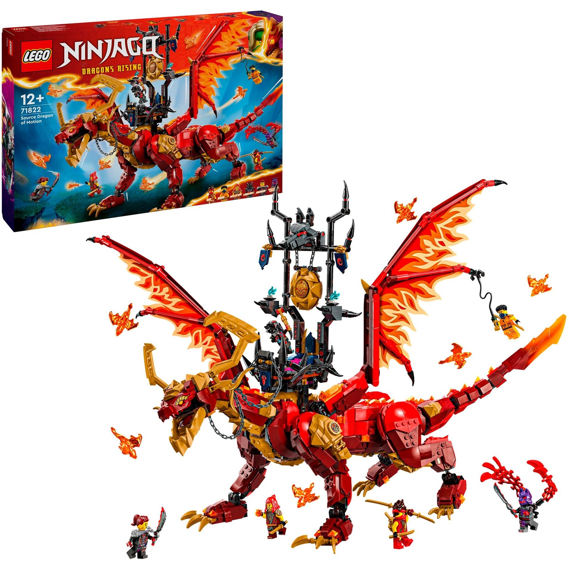 71822 Ninjago Quelldrache der Bewegung, Konstruktionsspielzeug von Lego