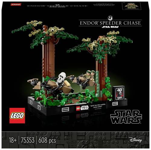 75353 LEGO® SPEED CHAMPIONS Verfolgungsjagd auf Endor – Diorama von Lego