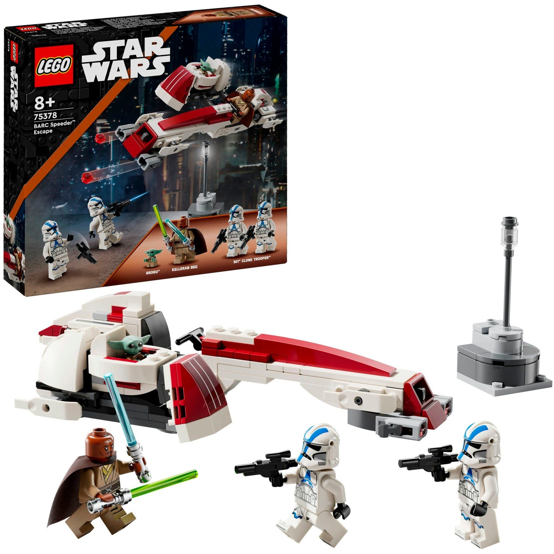 75378 Star Wars Flucht mit dem BARC Speeder, Konstruktionsspielzeug von Lego