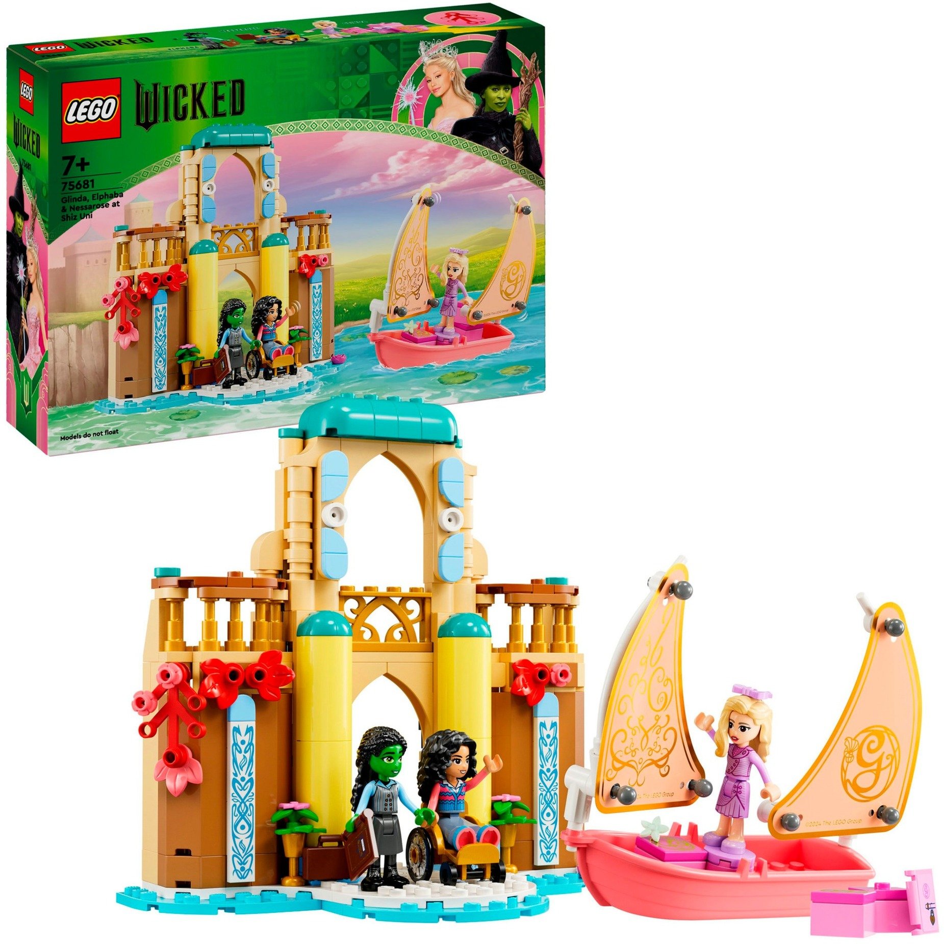 75681 Wicked Glinda, Elphaba und Nessarose an der Universität Shiz, Konstruktionsspielzeug 75681 Wicked Glinda, Elphaba und Nessarose an der Universität Shiz, Konstruktionsspielzeug von Lego