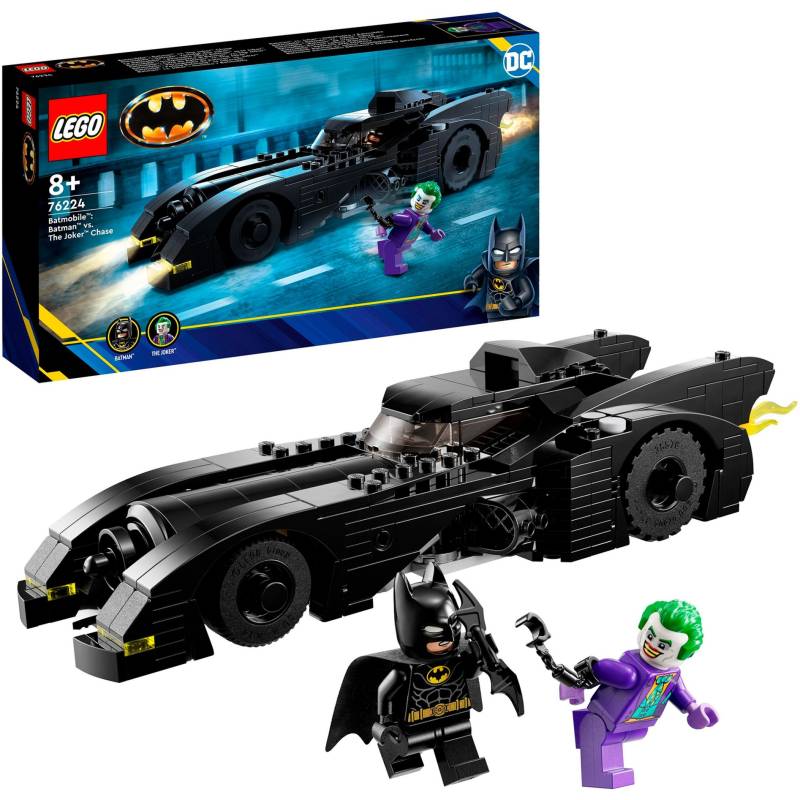 76224 DC Super Heroes - Batmobile: Batman verfolgt den Joker, Konstruktionsspielzeug von Lego