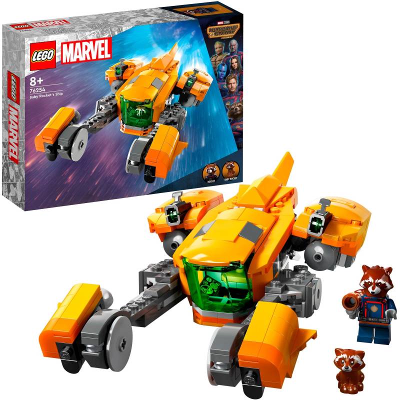 76254 Marvel Baby Rockets Schiff, Konstruktionsspielzeug von Lego