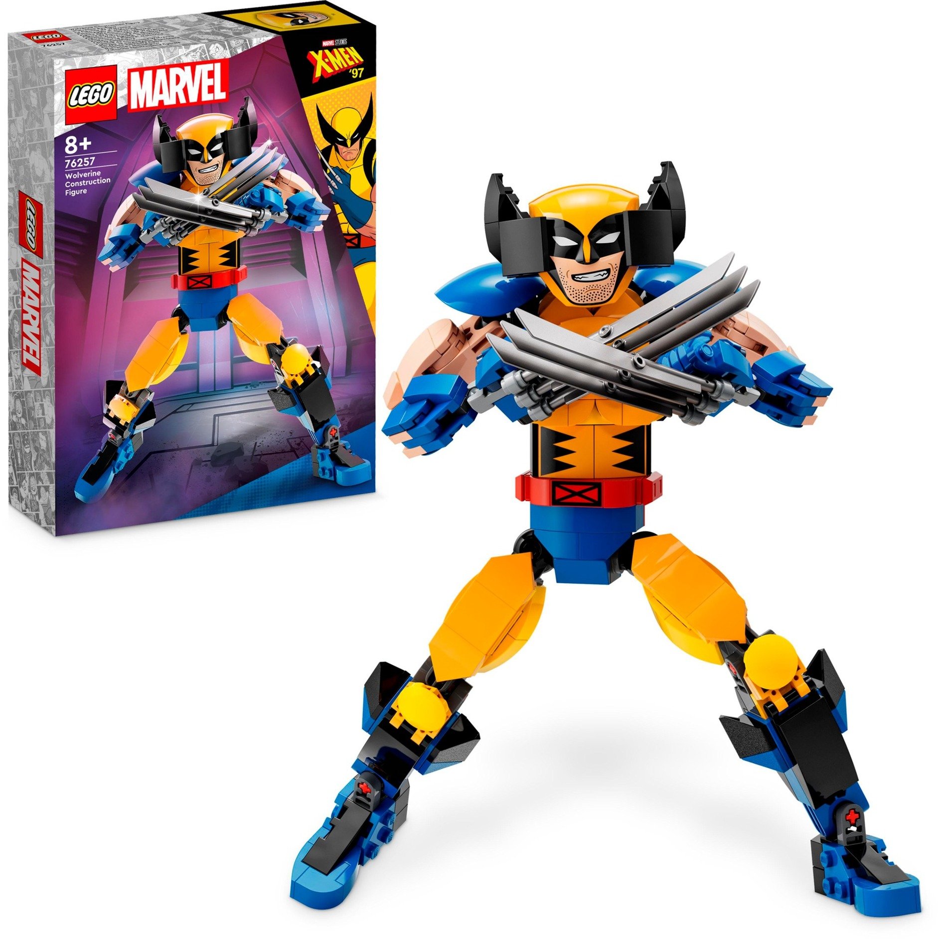 76257 Marvel Super Heroes Wolverine Baufigur, Konstruktionsspielzeug von Lego
