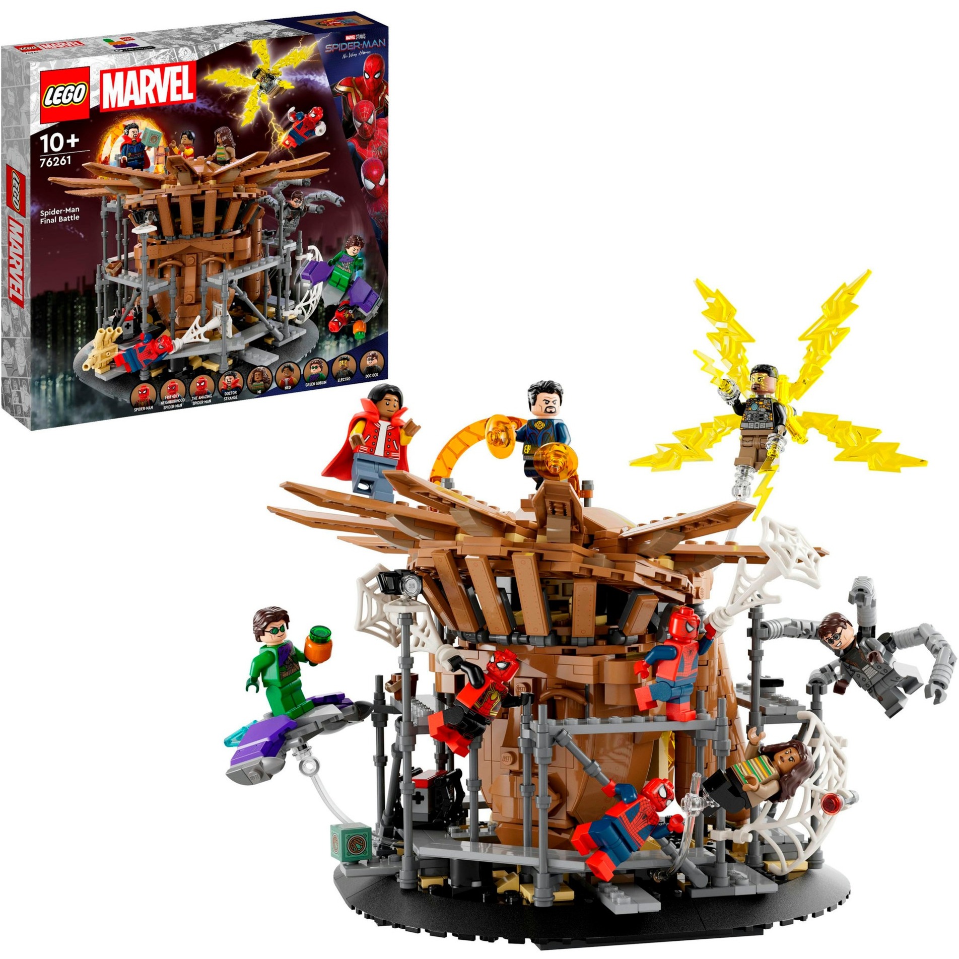 76261 Marvel Super Heroes Spider-Mans großer Showdowns, Konstruktionsspielzeug von Lego