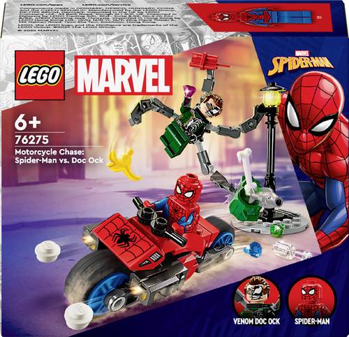 76275 LEGO® MARVEL SUPER HEROES Motorrad-Verfolgungsjagd: Spider-Man vs. Doc Ock von Lego