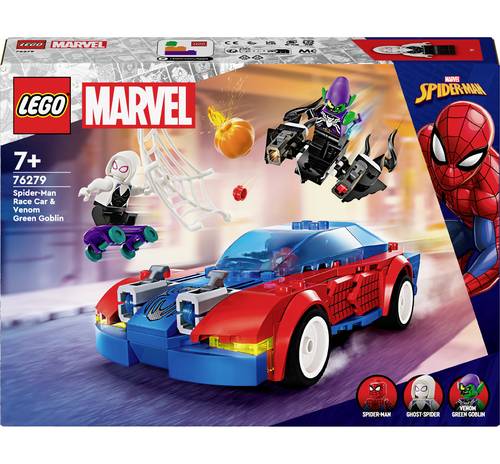 76279 LEGO® MARVEL SUPER HEROES Spider-Mans Rennauto & Venom Green Goblin von Lego