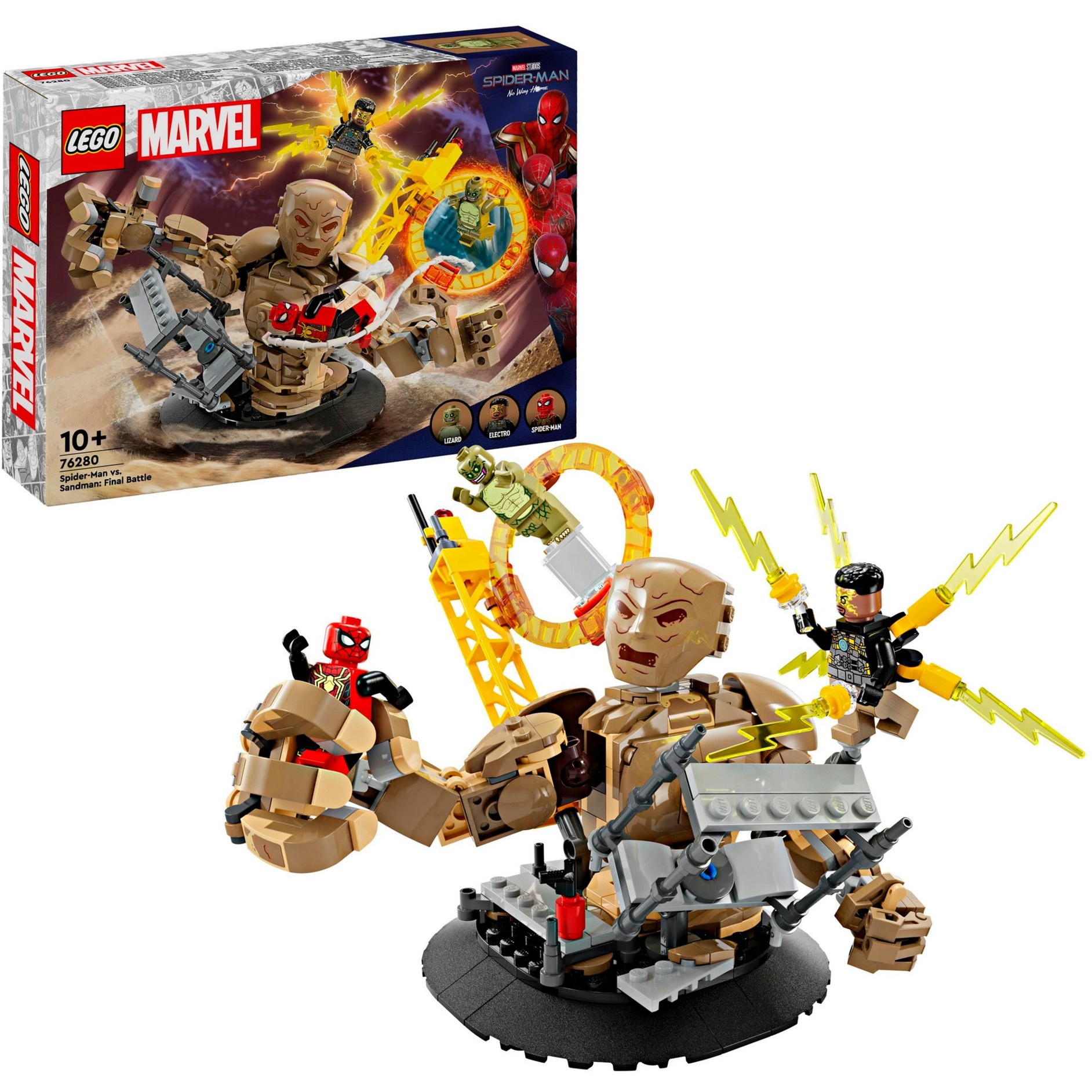76280 Marvel Super Heroes Spider-Man vs. Sandman: Showdown, Konstruktionsspielzeug von Lego