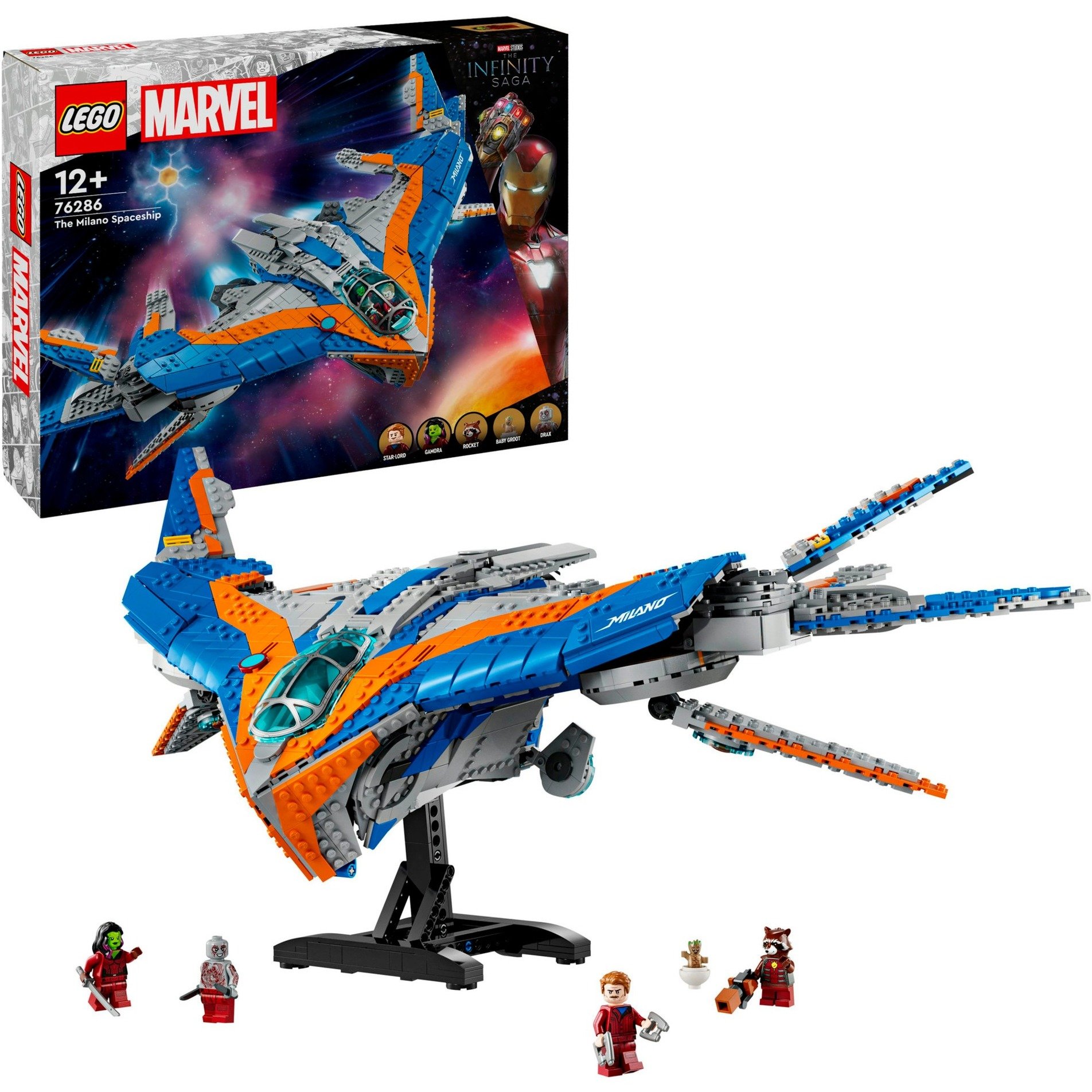 76286 Marvel Super Heroes Guardians of the Galaxy: Die Milano, Konstruktionsspielzeug von Lego