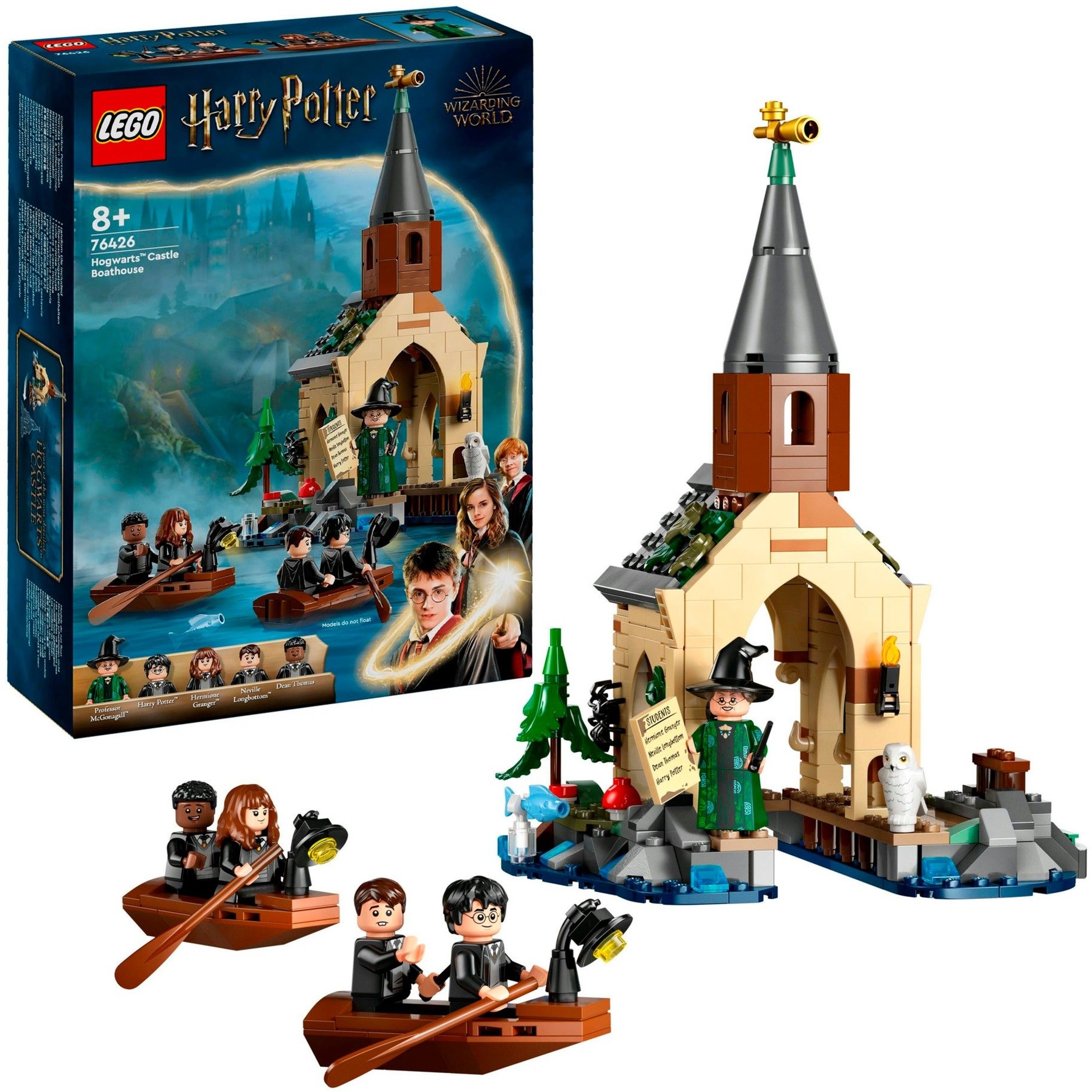 76426 Harry Potter Bootshaus von Schloss Hogwarts, Konstruktionsspielzeug von Lego
