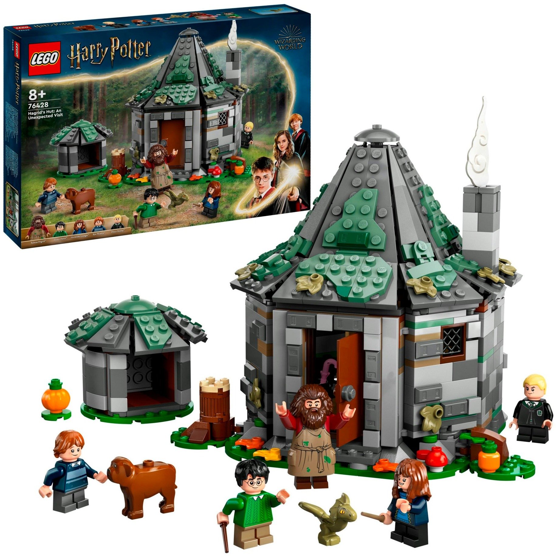 76428 Harry Potter Hagrids Hütte: Ein unerwarteter Besuch, Konstruktionsspielzeug von Lego