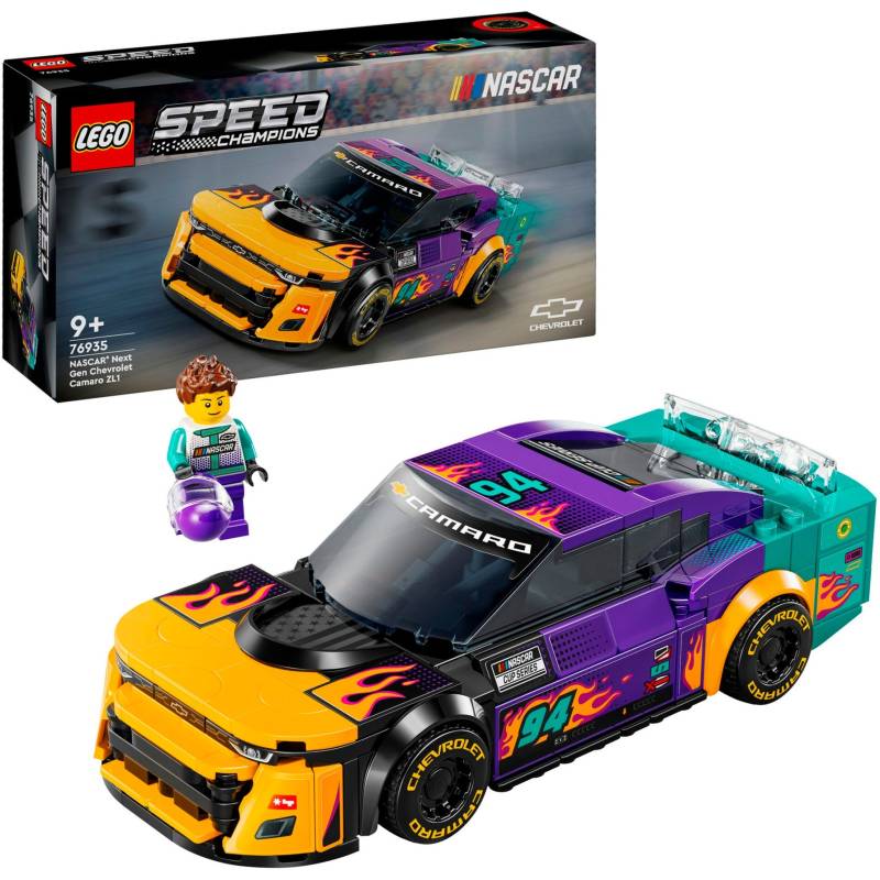 76935 Speed Champions NASCAR Next Gen Chevrolet Camaro ZL1, Konstruktionsspielzeug von Lego