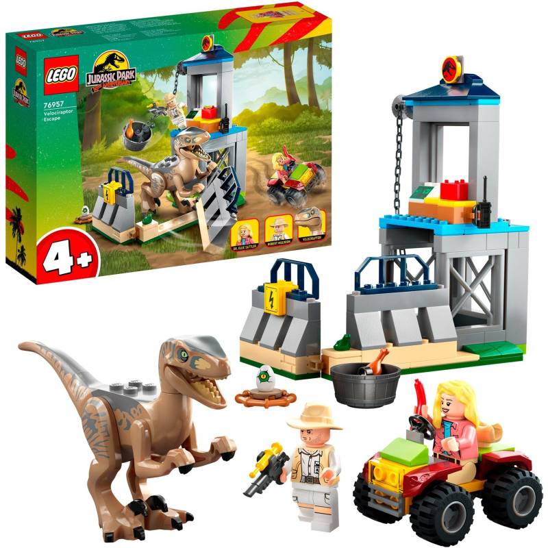 76957 Jurassic World Flucht des Velociraptors, Konstruktionsspielzeug von Lego