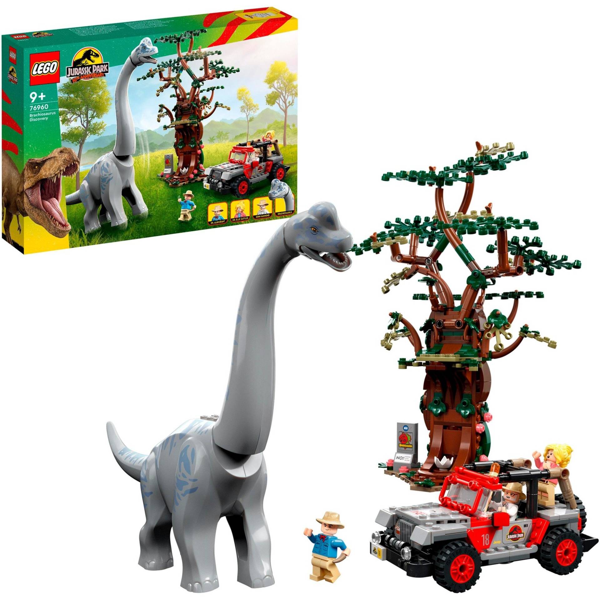 76960 Jurassic World Entdeckung des Brachiosaurus, Konstruktionsspielzeug von Lego