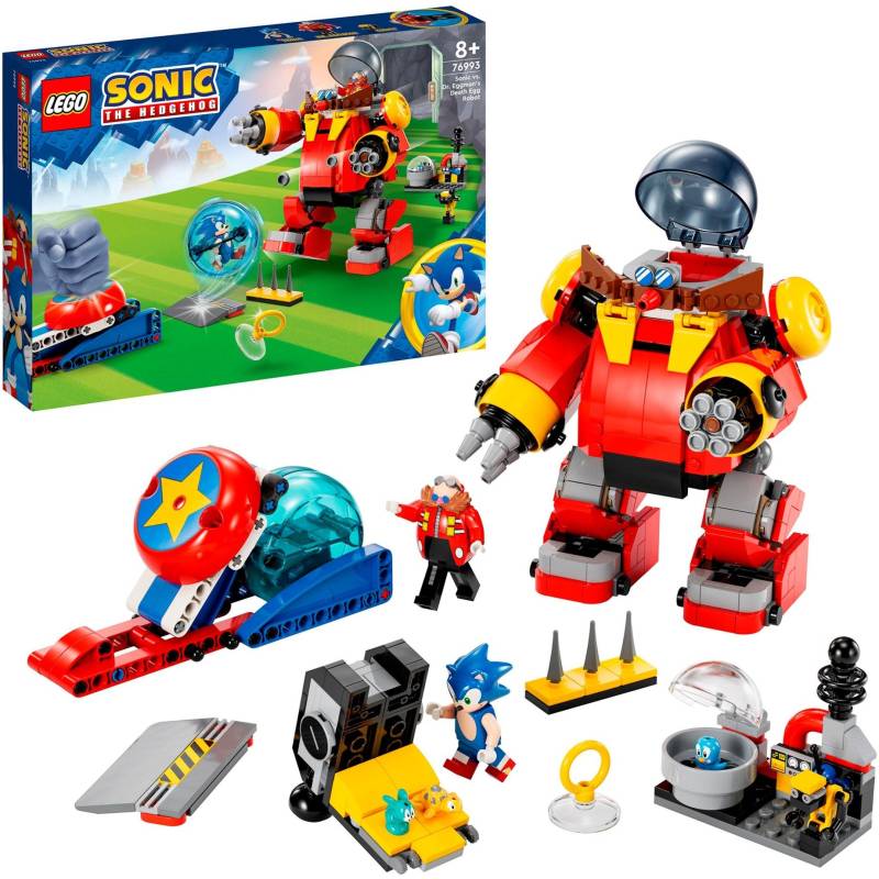 76993 Sonic the Hedgehog Sonic vs. Dr. Eggmans Death Egg Robot, Konstruktionsspielzeug von Lego