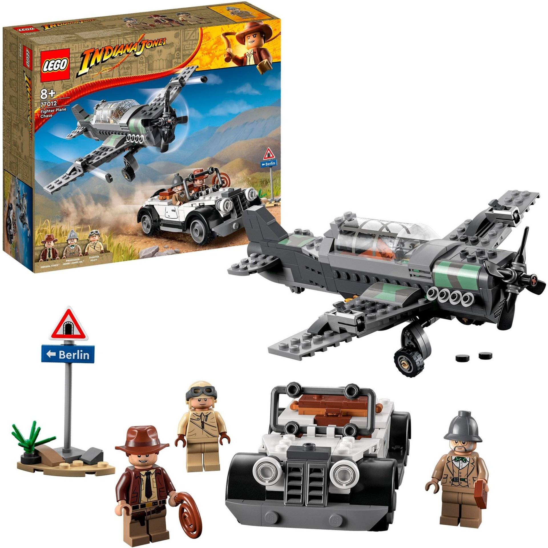 77012 Indiana Jones Flucht vor dem Jagdflugzeug, Konstruktionsspielzeug von Lego