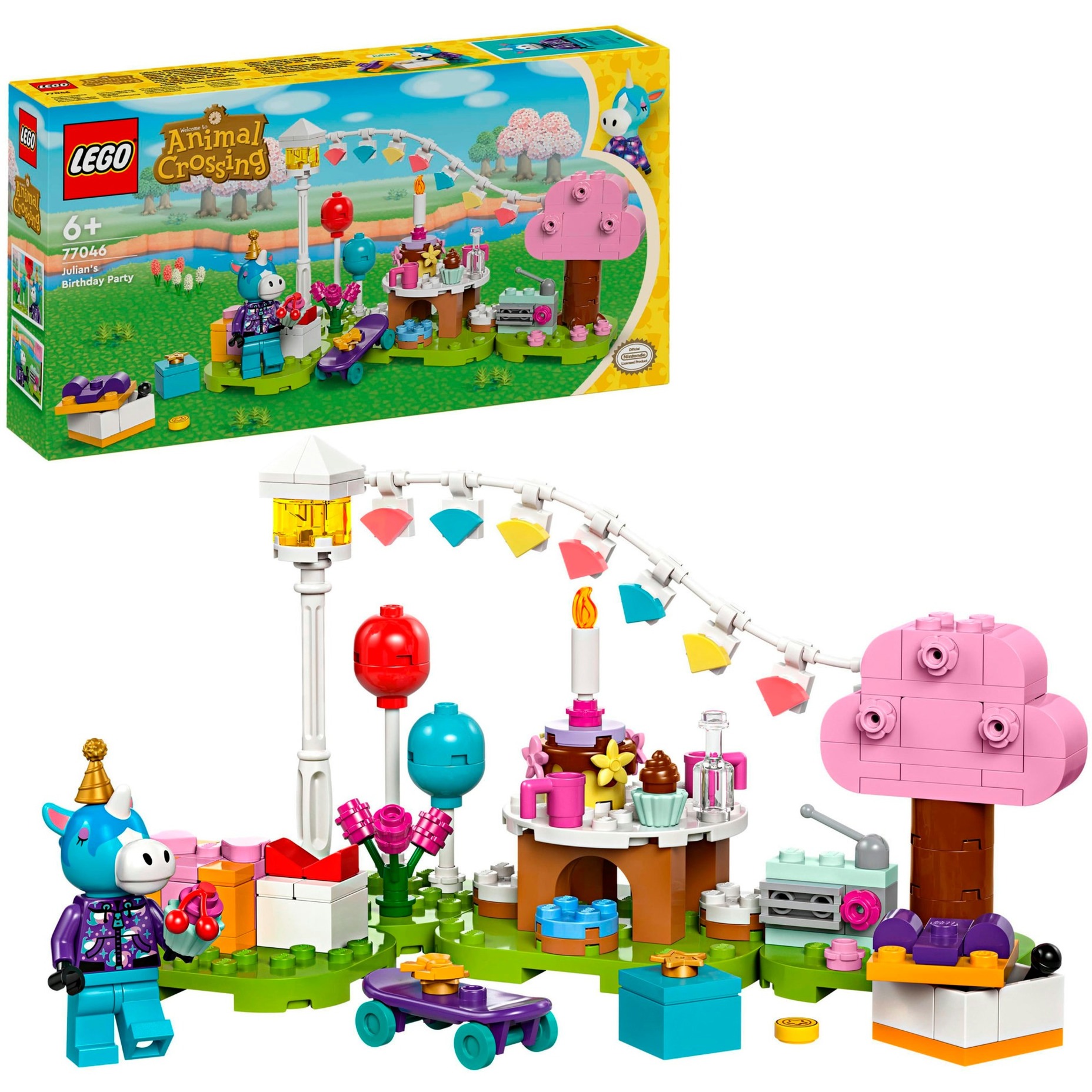 77046 Animal Crossing Jimmys Geburtstagsparty, Konstruktionsspielzeug von Lego