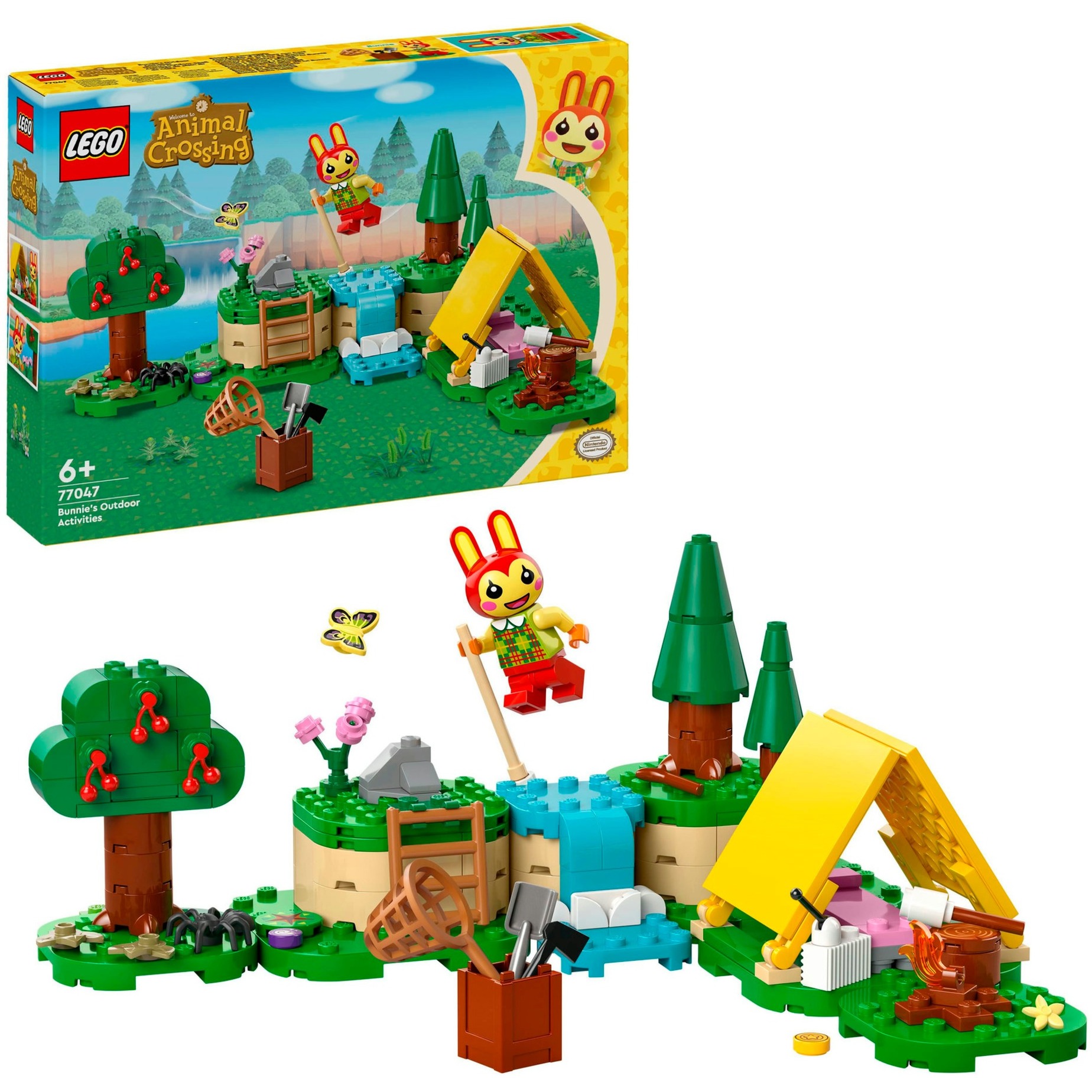 77047 Animal Crossing Mimmis Outdoor-Spaß, Konstruktionsspielzeug von Lego