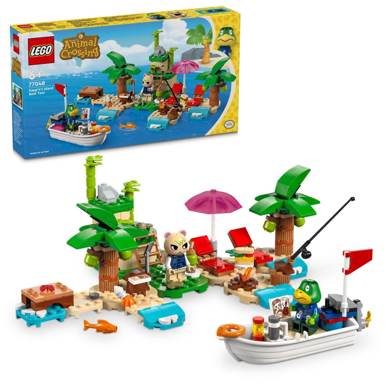 LEGO® Animal Crossing 77048 Käptens Insel-Bootstour von Lego