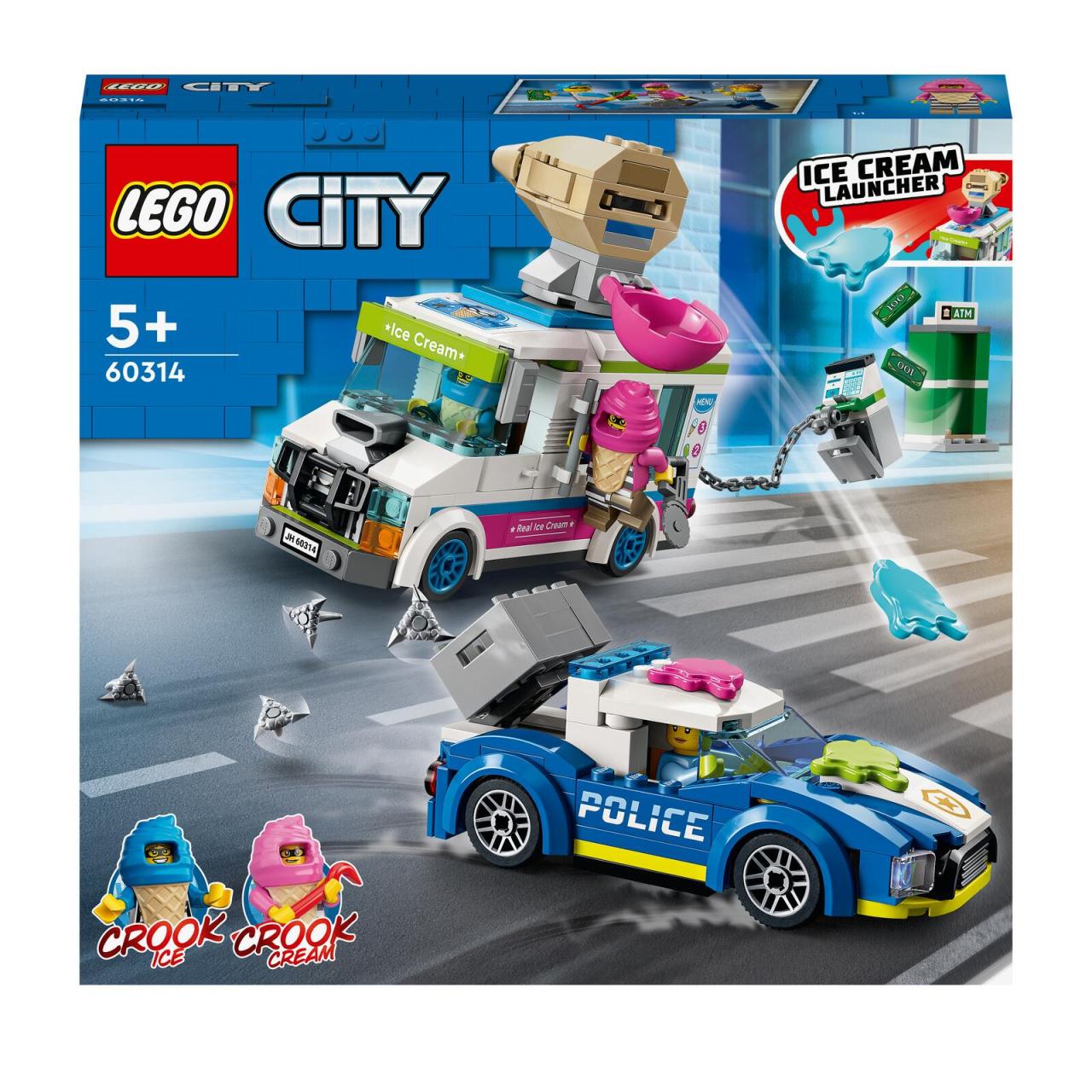 LEGO® City Eiswagen-Verfolgungsjagd 60314 von Lego