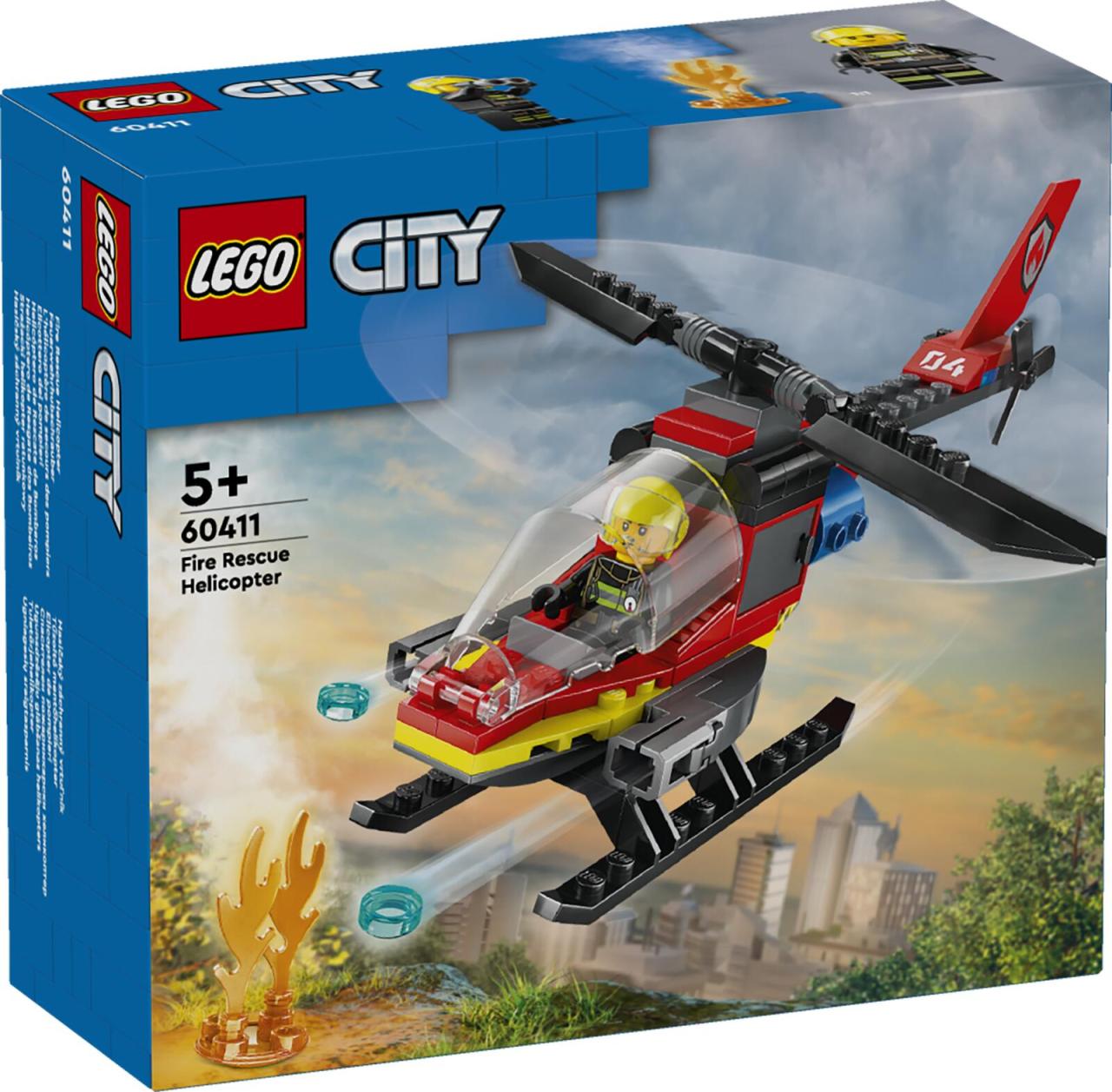 LEGO® City Feuerwehr 60411 Feuerwehrhubschrauber von Lego