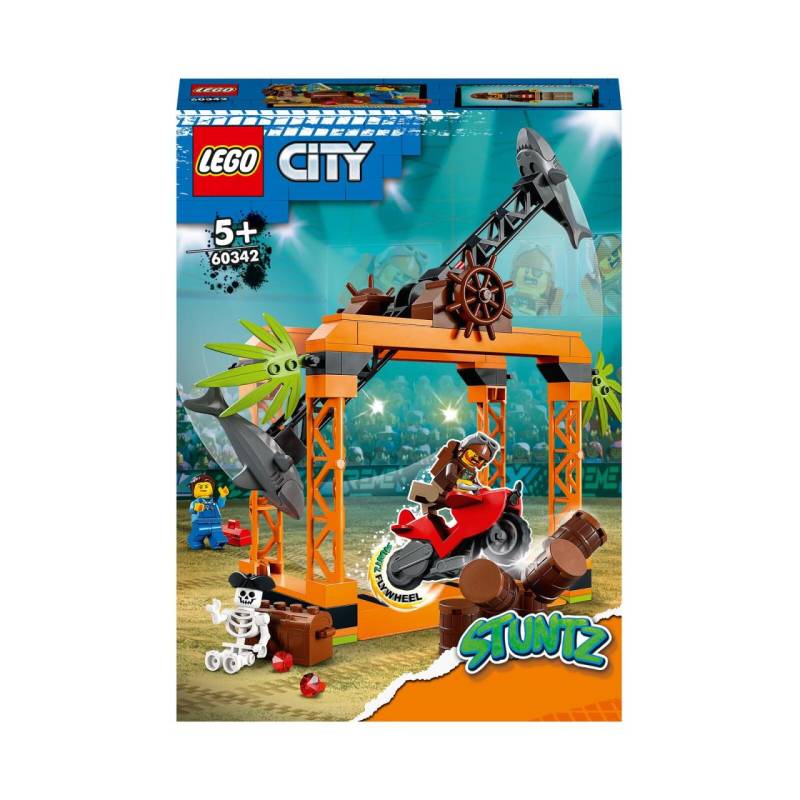 LEGO® City Haiangriff-Stuntchallenge 60342 von Lego